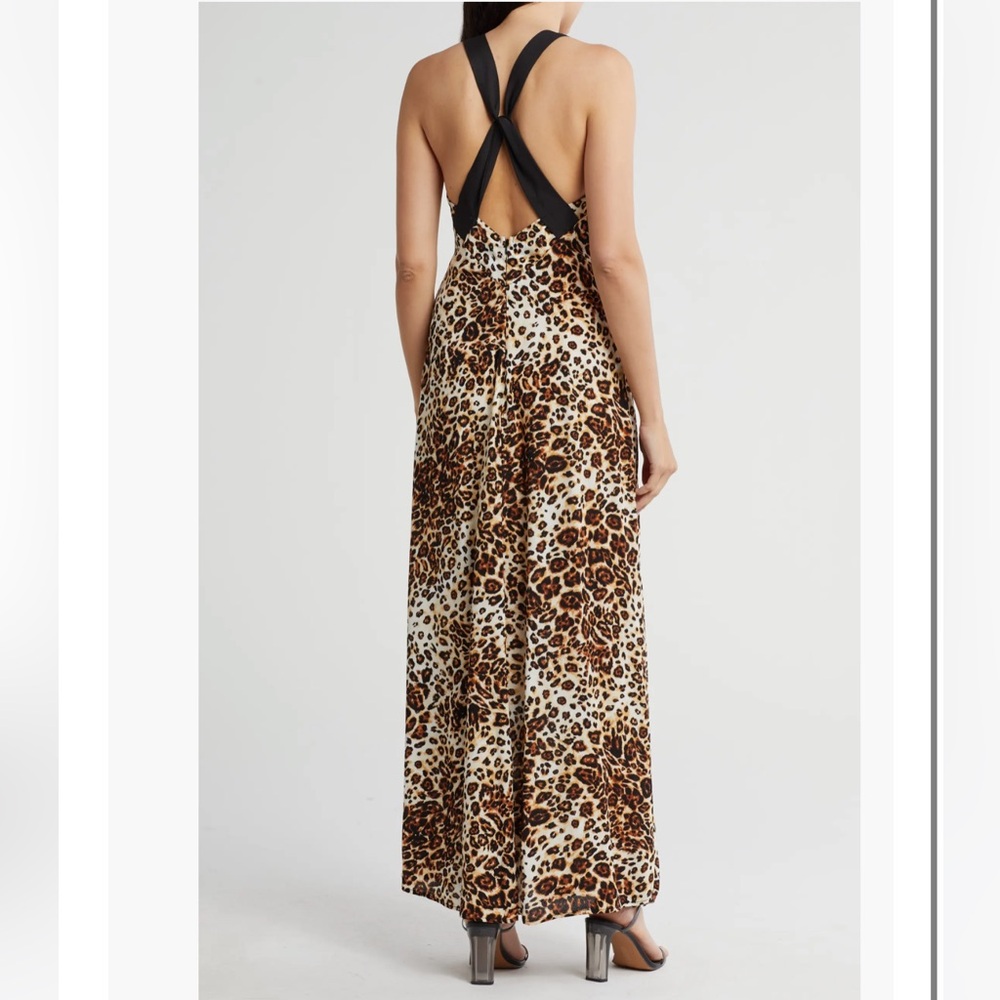 LOVESTITCH Leopard Print Sleeveless Maxi Dress - Picture 2 of 3